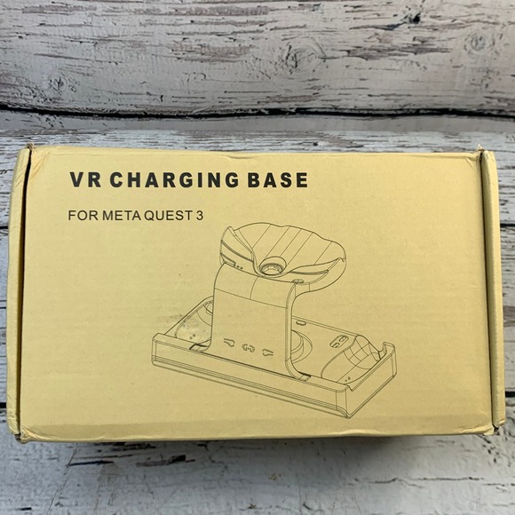 Nulaxy‎ VR Charging Base Meta Quest 3 Headset & Controller Charging Station NEW - Picture 1 of 5